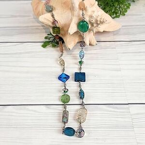 Premier Designs Murano glass necklace 36" length